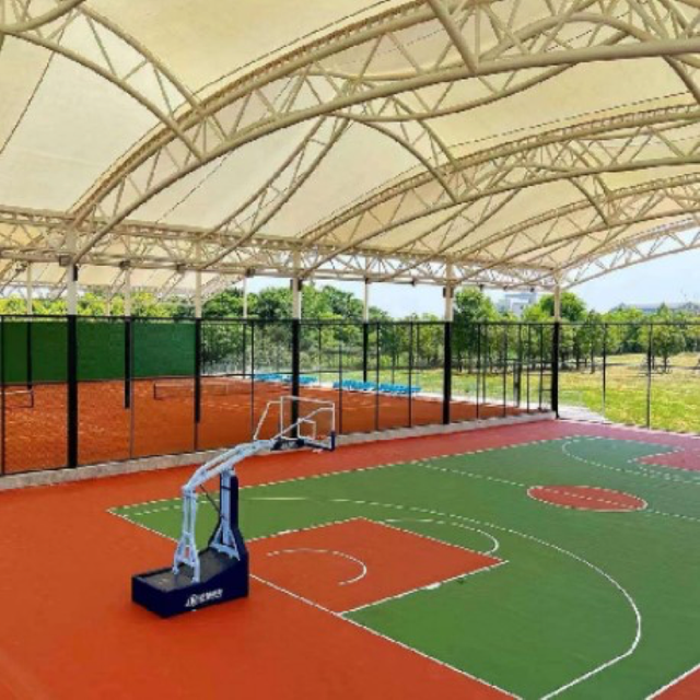 Basketball Court Shade Canopy