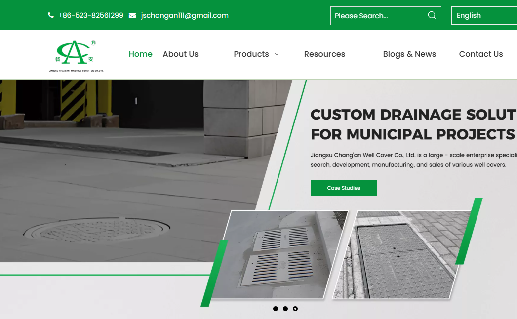 water grates from Jiangsu Chang'an Manhole Cover Co., Ltd.