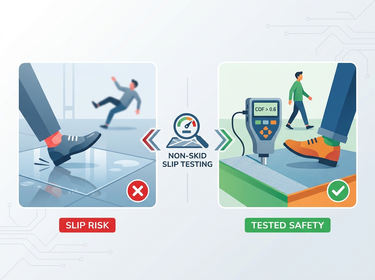 Non-Skid Slip Testing Equipment